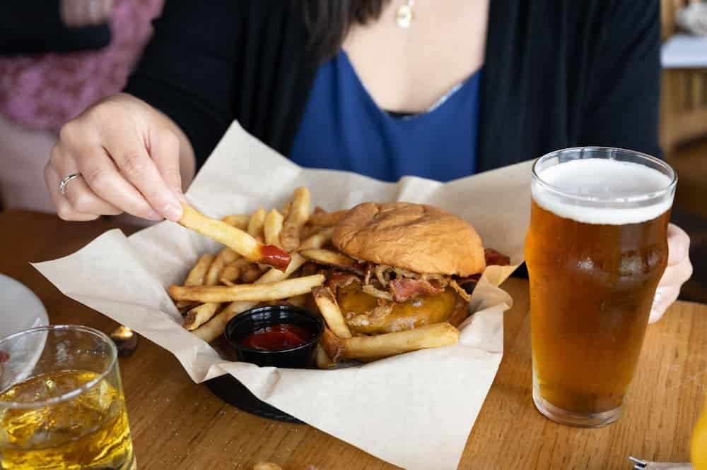 burgers and beers