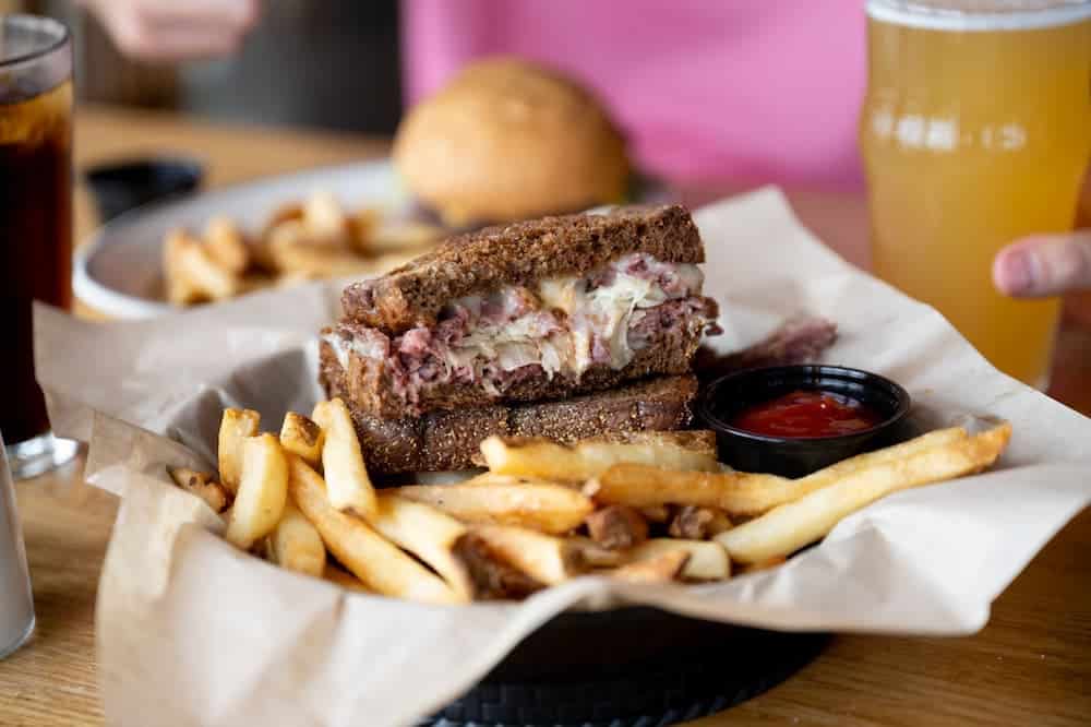 sandwich with fries sandwich with fries